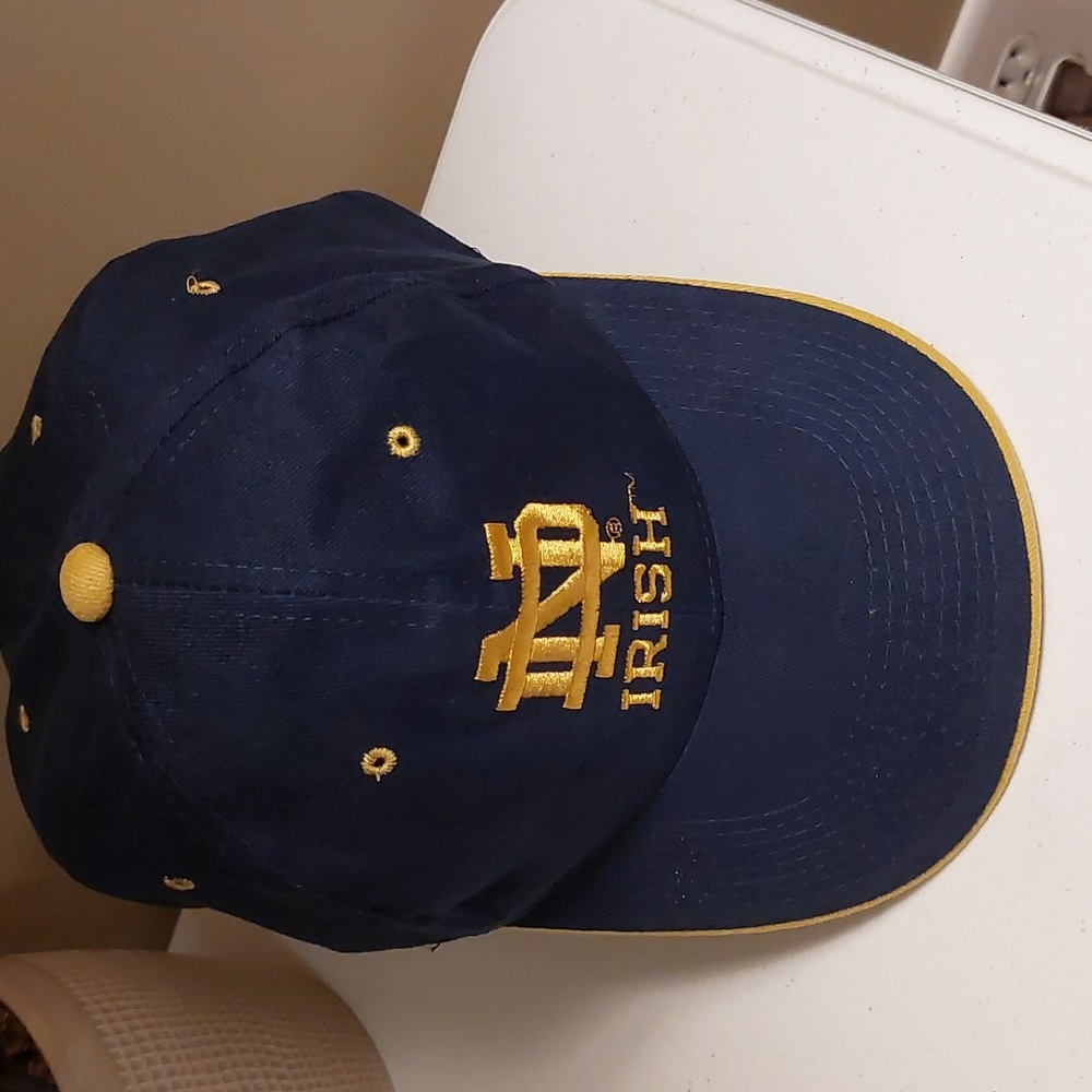 Notre Dame Sports Cap with Adjustable Velcro Strap